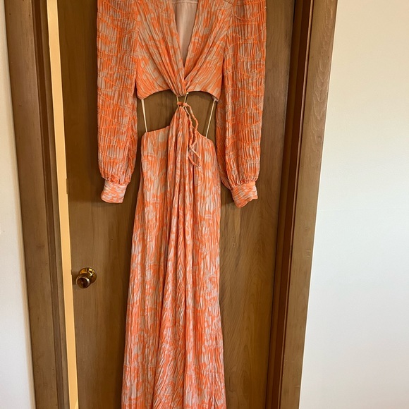 Jonathan Simkhai Pirya Maxi Dress size 0 worn once! Retails: $695.00 Price:$300 - Picture 2 of 7